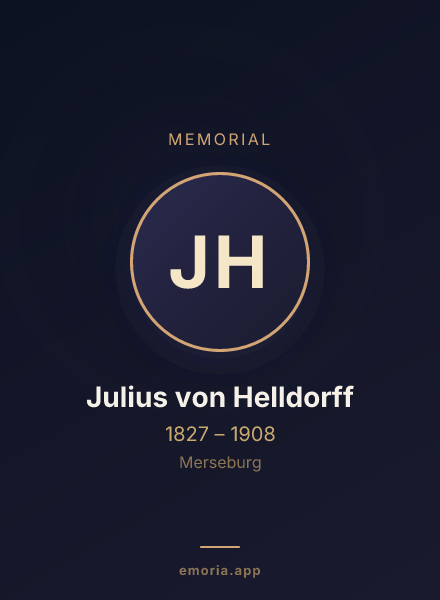 Memorial portrait of Julius von Helldorff