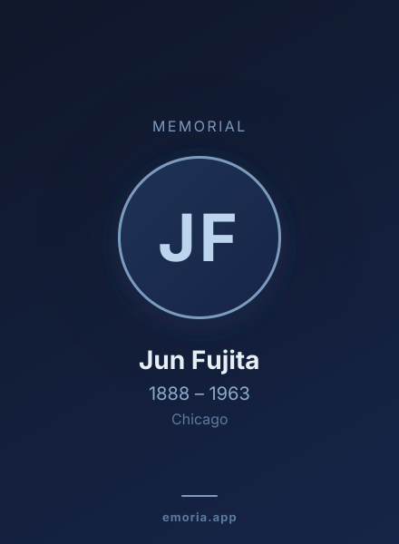 Memorial portrait of Jun Fujita