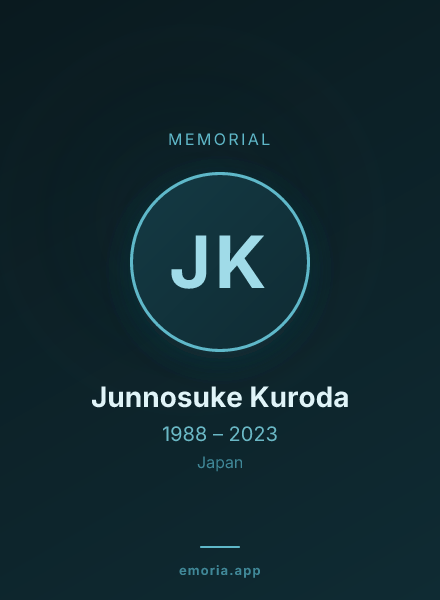 Memorial portrait of Junnosuke Kuroda