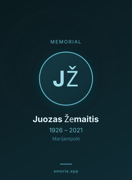 Memorial portrait of Juozas Žemaitis