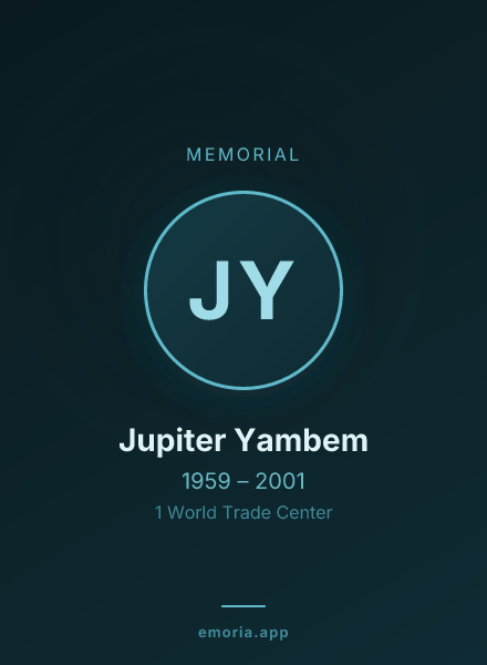 Memorial portrait of Jupiter Yambem