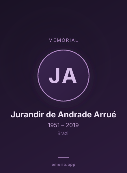 Memorial portrait of Jurandir de Andrade Arrué