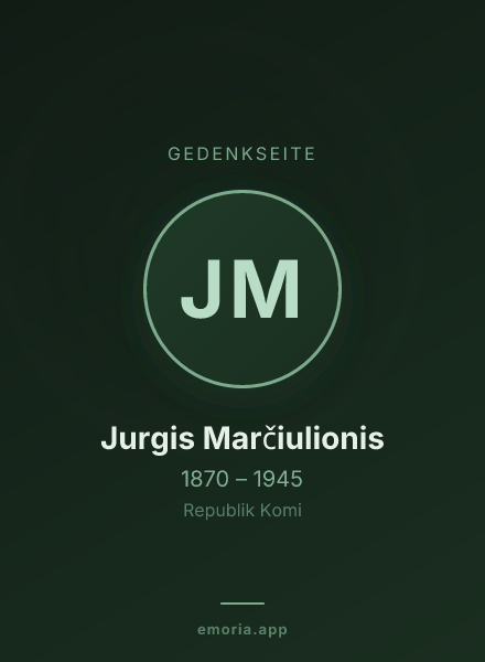 Gedenkportrait von Jurgis Marčiulionis
