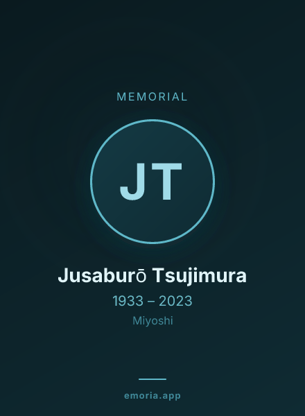 Memorial portrait of Jusaburō Tsujimura