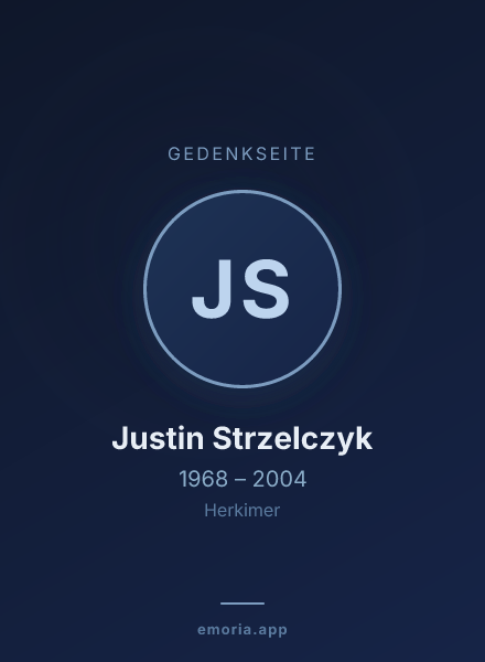 Gedenkportrait von Justin Strzelczyk