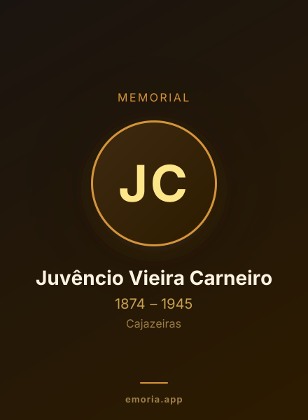 Memorial portrait of Juvêncio Vieira Carneiro