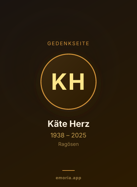 Gedenkportrait von Käte Herz