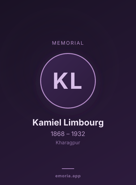 Memorial portrait of Kamiel Limbourg