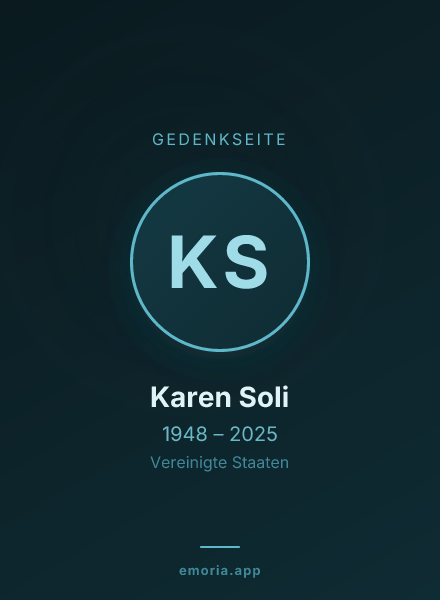 Gedenkportrait von Karen Soli