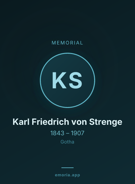 Memorial portrait of Karl Friedrich von Strenge