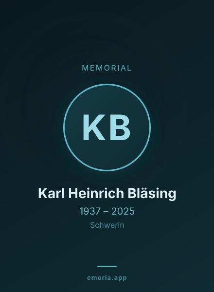 Memorial portrait of Karl Heinrich Bläsing