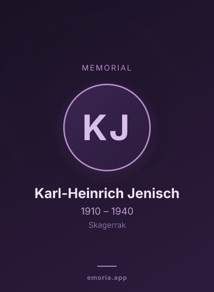 Memorial portrait of Karl-Heinrich Jenisch