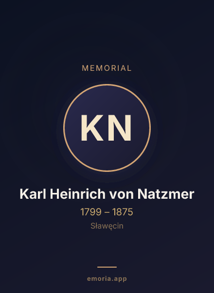 Memorial portrait of Karl Heinrich von Natzmer