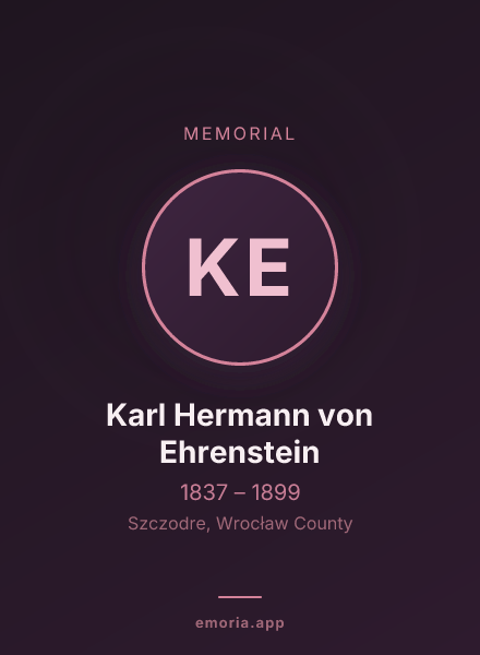 Memorial portrait of Karl Hermann von Ehrenstein