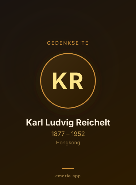 Gedenkportrait von Karl Ludvig Reichelt