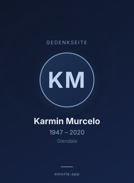 Gedenkportrait von Karmin Murcelo