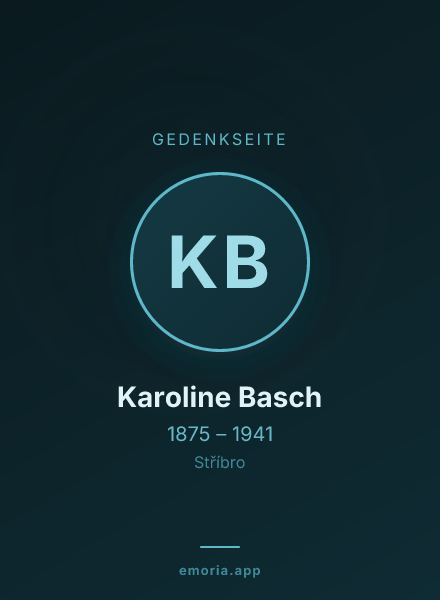 Gedenkportrait von Karoline Basch