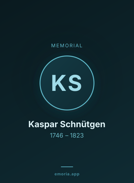 Memorial portrait of Kaspar Schnütgen