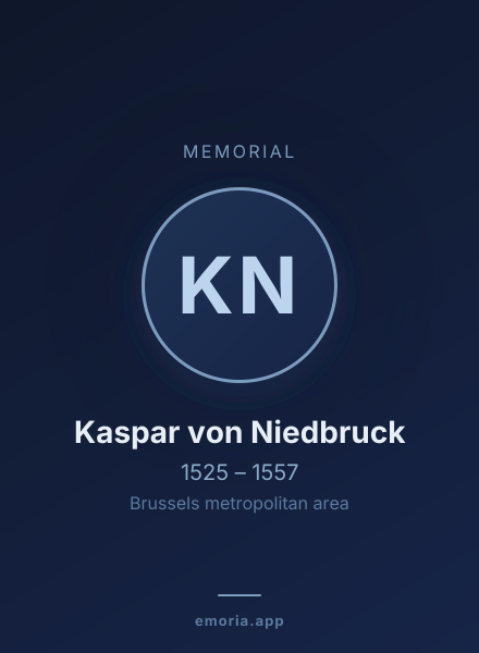 Memorial portrait of Kaspar von Niedbruck