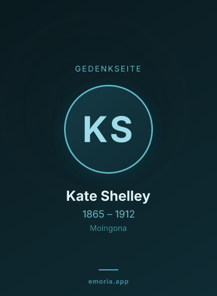 Gedenkportrait von Kate Shelley