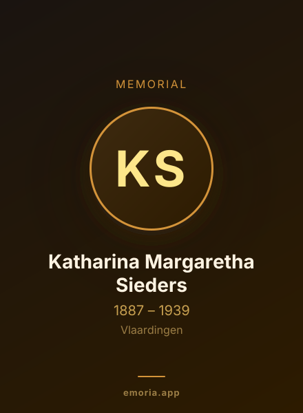 Memorial portrait of Katharina Margaretha Sieders