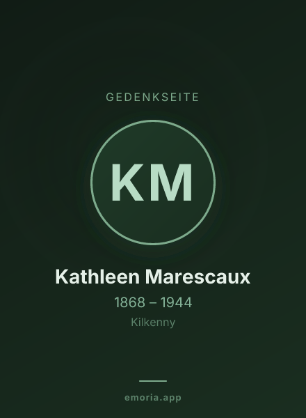 Gedenkportrait von Kathleen Marescaux
