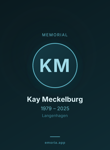 Memorial portrait of Kay Meckelburg