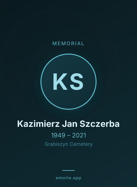Memorial portrait of Kazimierz Jan Szczerba