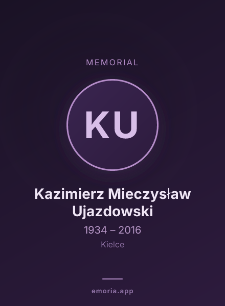 Memorial portrait of Kazimierz Mieczysław Ujazdowski