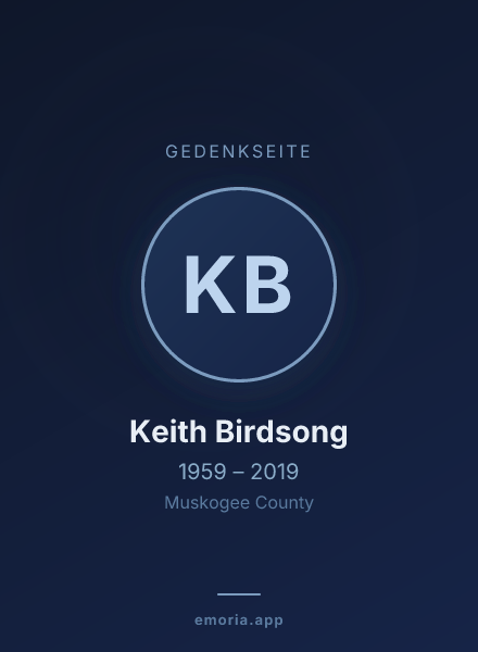 Gedenkportrait von Keith Birdsong