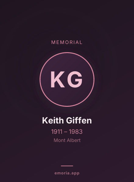 Memorial portrait of Keith Giffen