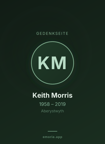 Gedenkportrait von Keith Morris