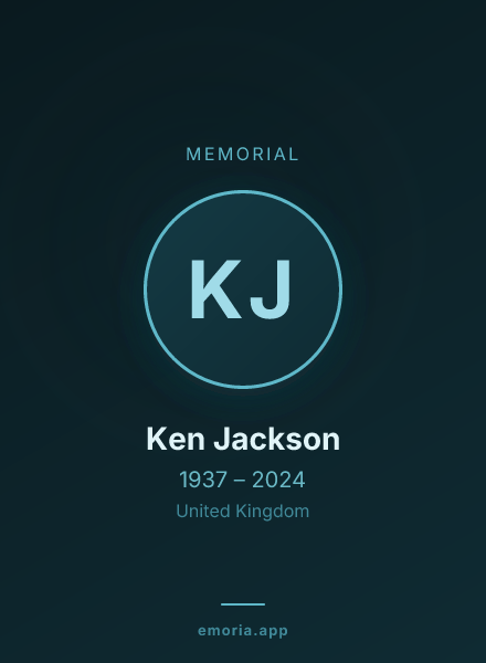 Memorial portrait of Ken Jackson