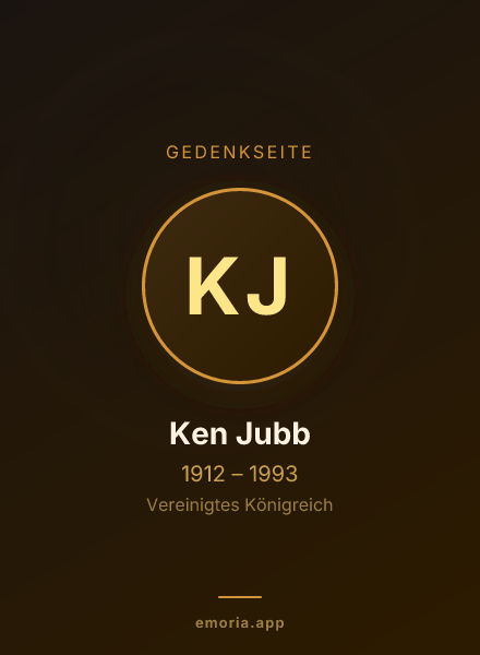 Gedenkportrait von Ken Jubb