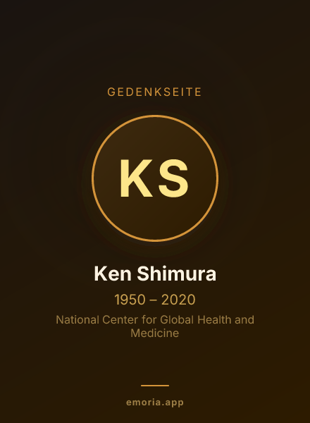 Gedenkportrait von Ken Shimura