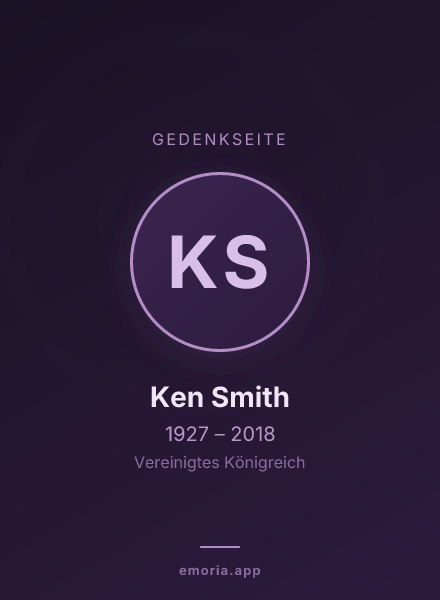 Gedenkportrait von Ken Smith