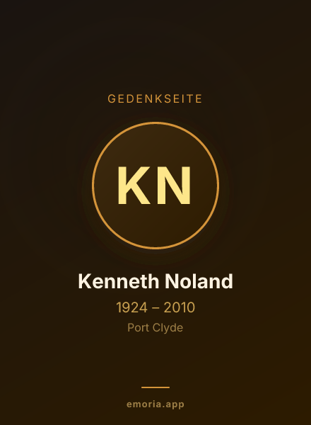 Gedenkportrait von Kenneth Noland