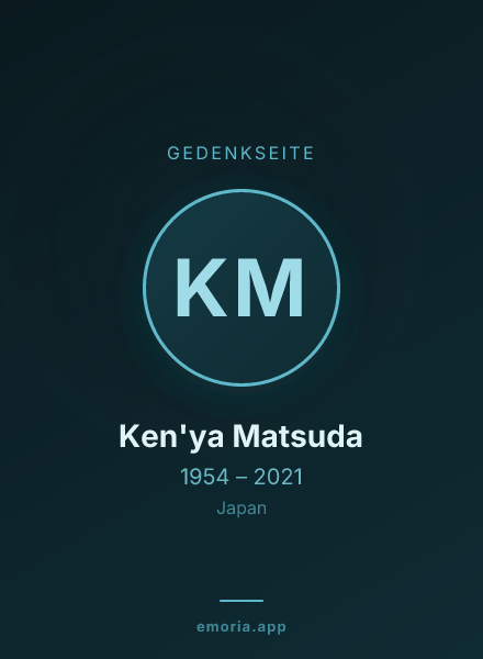 Gedenkportrait von Ken'ya Matsuda