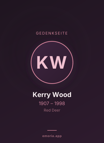 Gedenkportrait von Kerry Wood