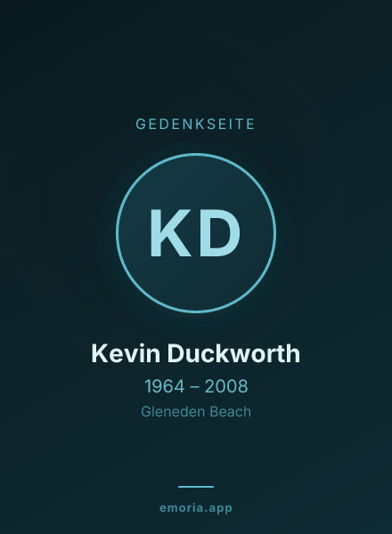 Gedenkportrait von Kevin Duckworth