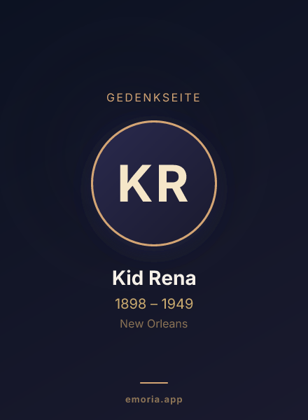 Gedenkportrait von Kid Rena