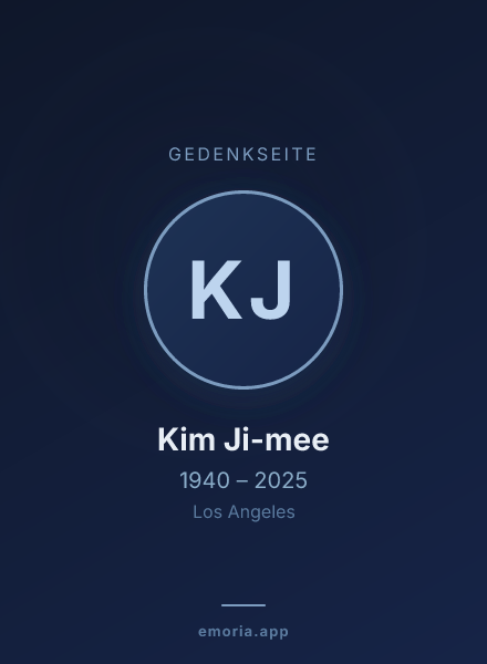 Gedenkportrait von Kim Ji-mee