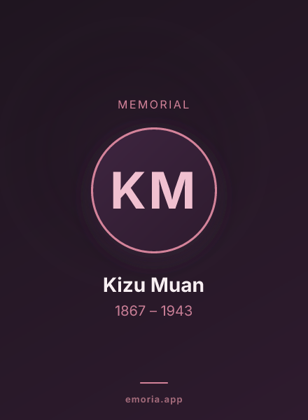 Memorial portrait of Kizu Muan