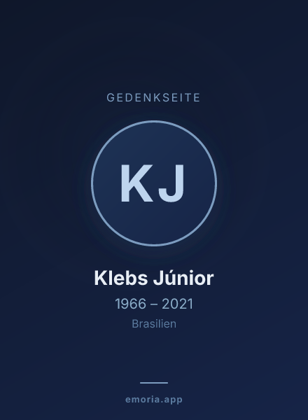 Gedenkportrait von Klebs Júnior