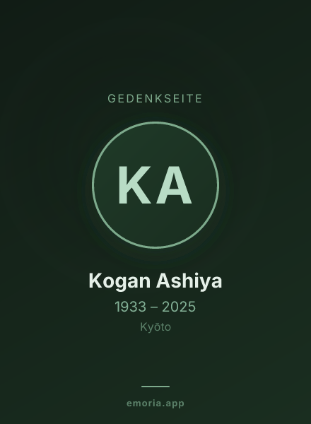 Gedenkportrait von Kogan Ashiya