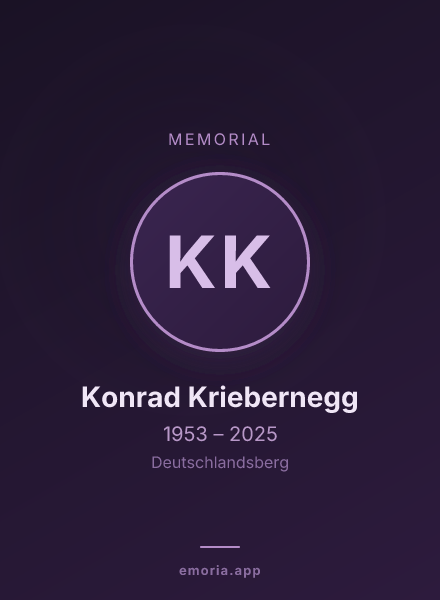 Memorial portrait of Konrad Kriebernegg