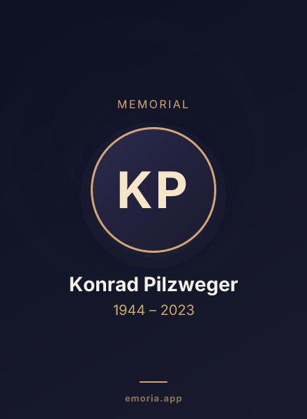 Memorial portrait of Konrad Pilzweger