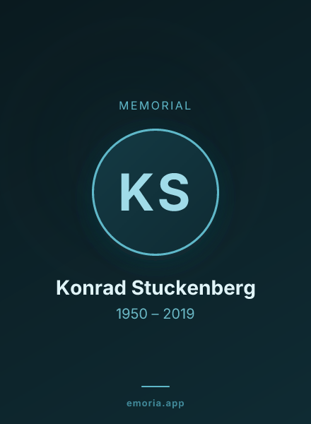 Memorial portrait of Konrad Stuckenberg