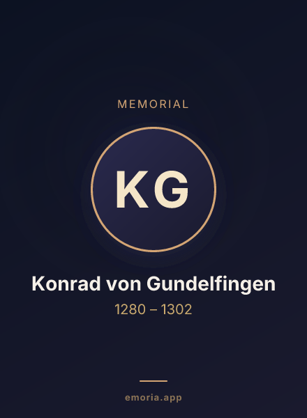 Memorial portrait of Konrad von Gundelfingen