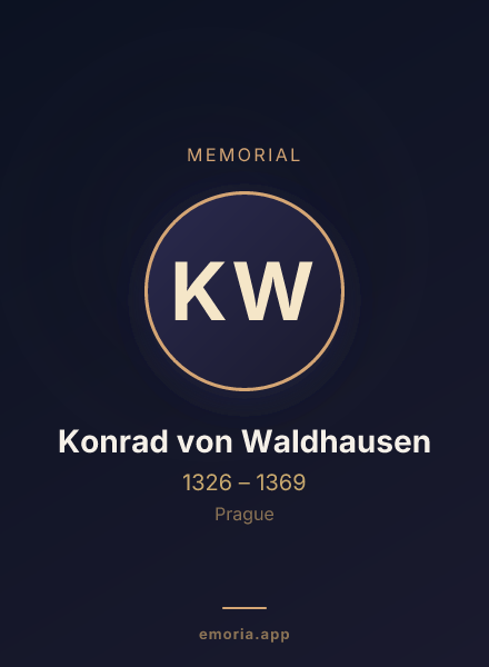Memorial portrait of Konrad von Waldhausen
